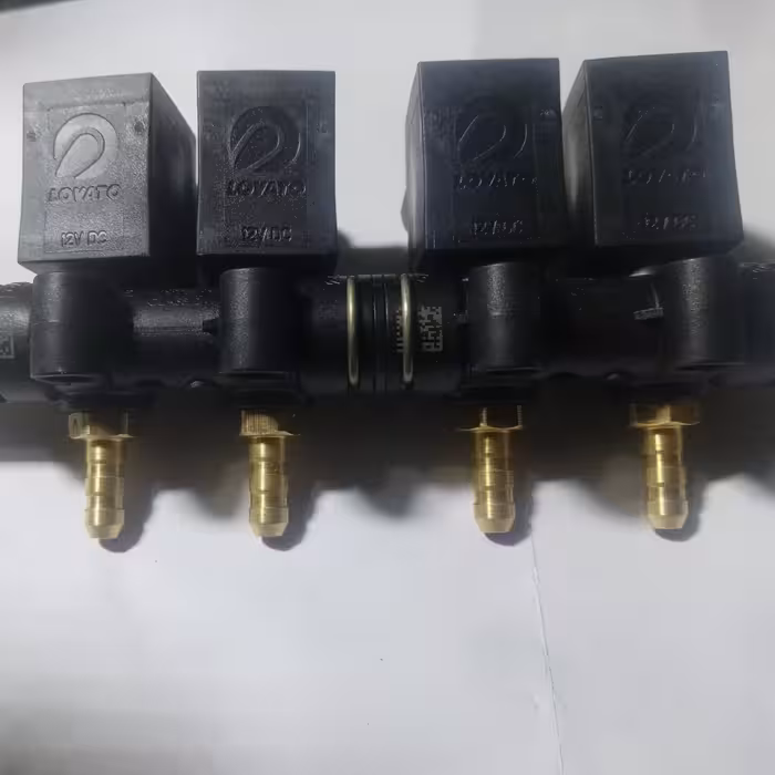 ریل سوخت لواتو نیسانیlovato انژکتور گاز