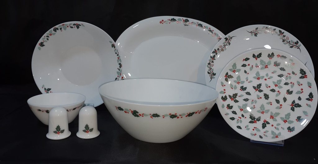 سرویس غذاخوری 28پارچه پارس اوپال کریسمس کد 606