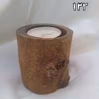 جا شمعی چوبی