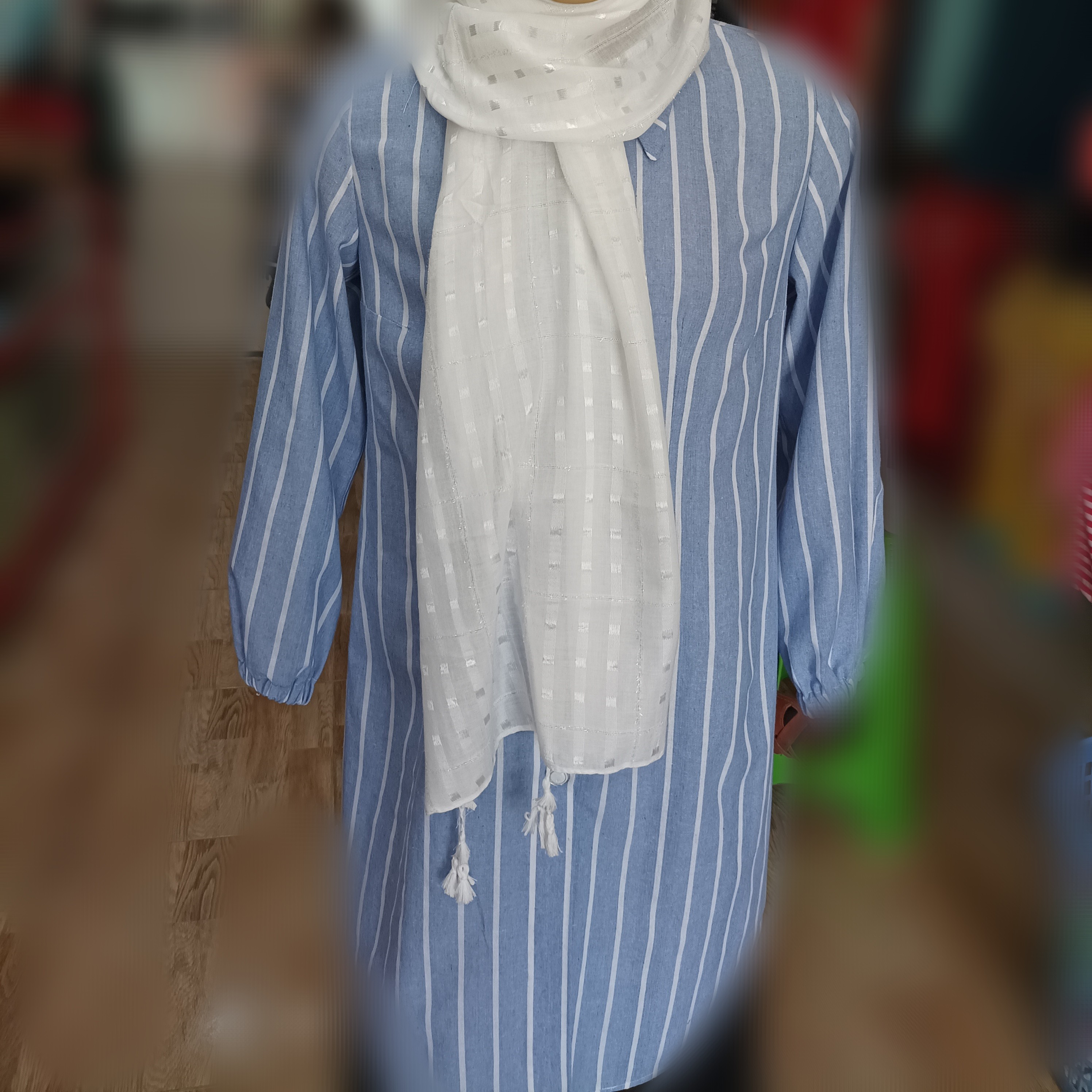 مانتو لنین  سایز 2 و ایکس لارج