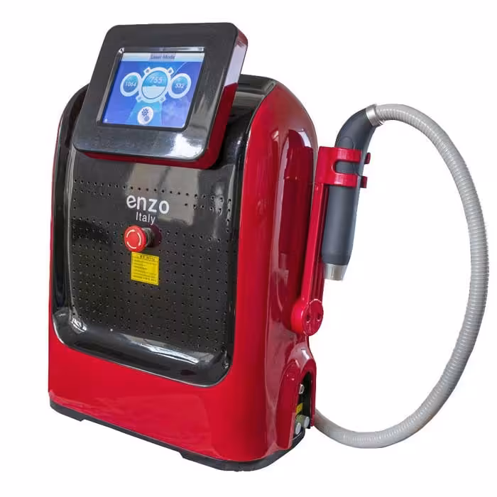 دستگاه لیزر کیوسوئیچ پیکوشور برند انزو ایتالیا 2020