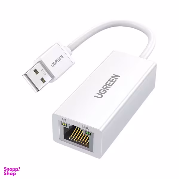 تبدیل USB 2.0 به Ethernet یوگرین مدل CR110 کد 20253