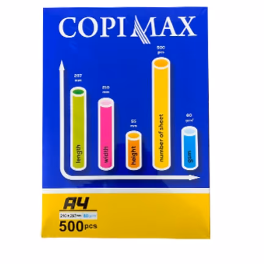 کاغذ A4 کپی مکس بسته 500 عددی