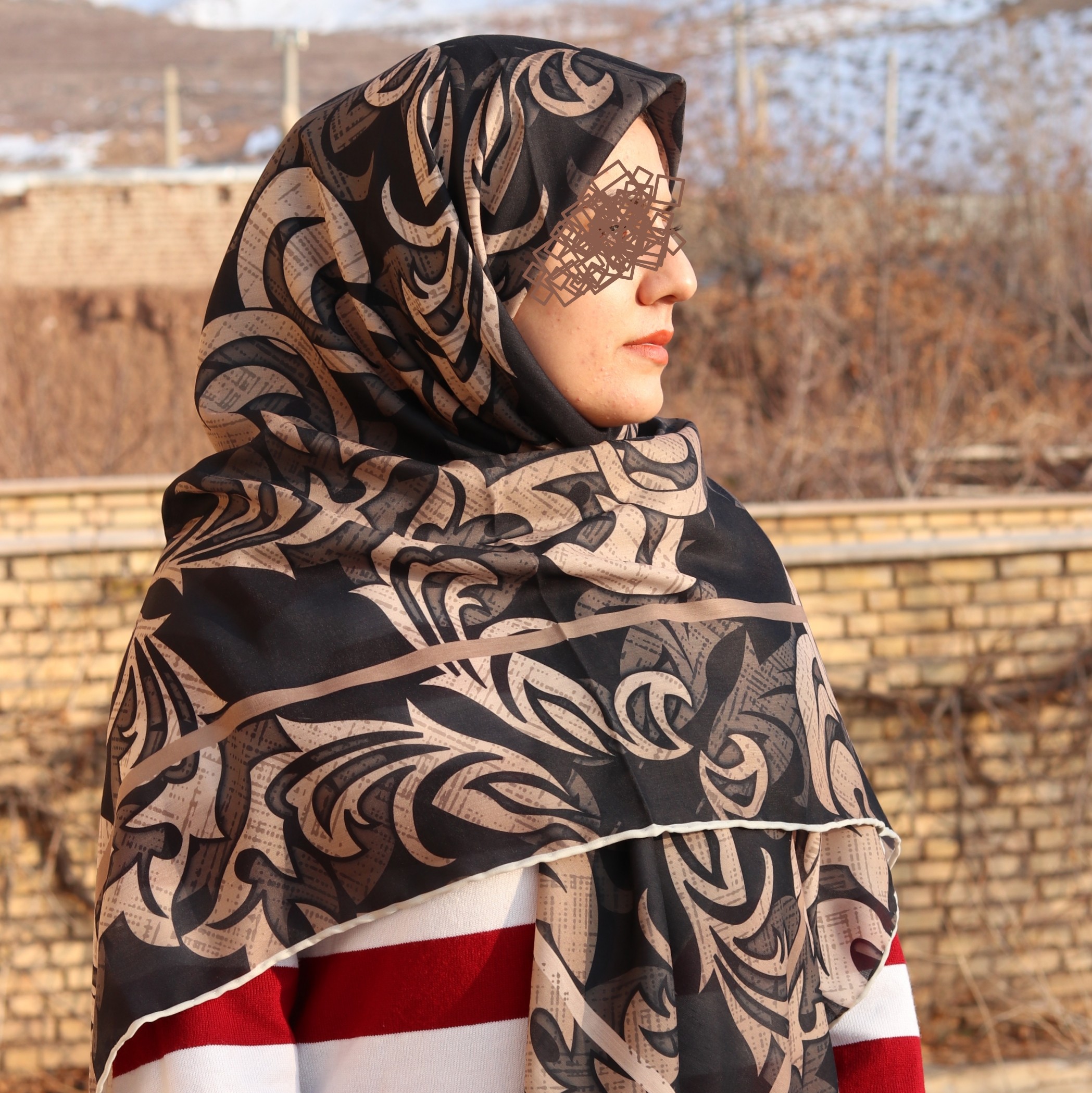روسری نخی پرفروش