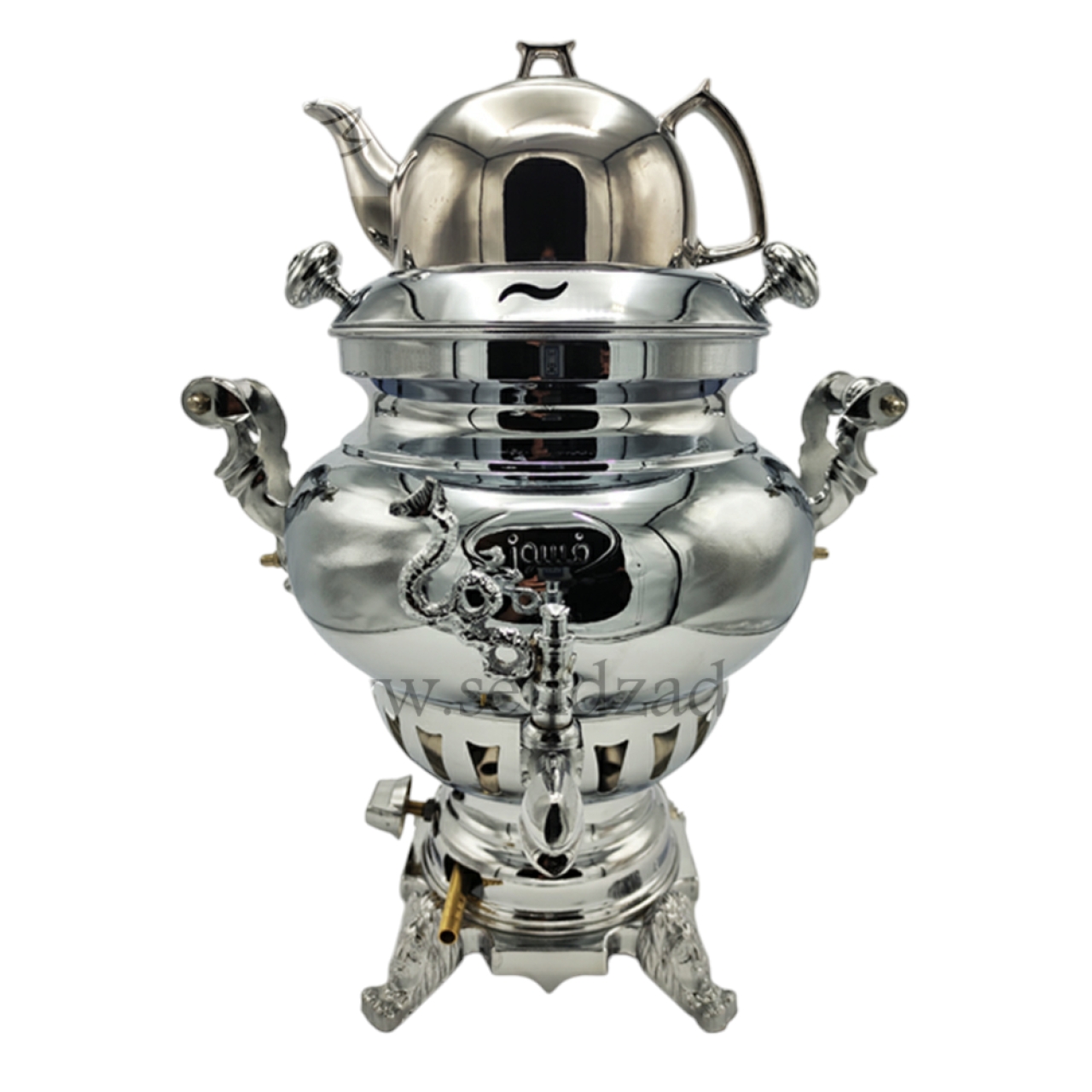 سماور گازی بدون تنوره افسون مدل باران B301