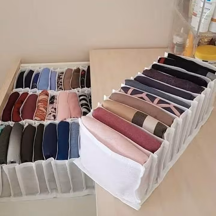 نظم دهنده مستطیل سفید در ابعاد 38در30ارتفاع 11