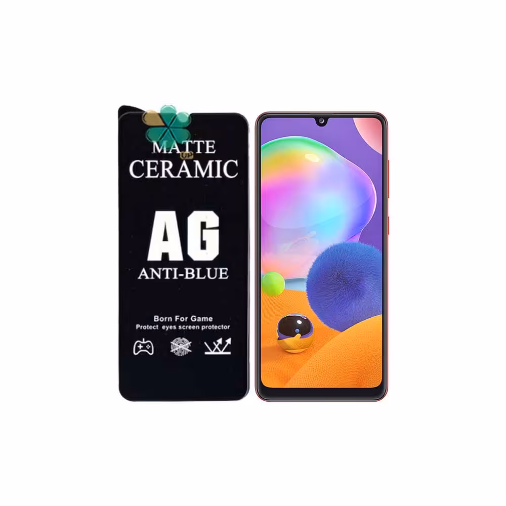 گلس سرامیک مات گوشی سامسونگ Samsung Galaxy A31 مدل Antiblue
