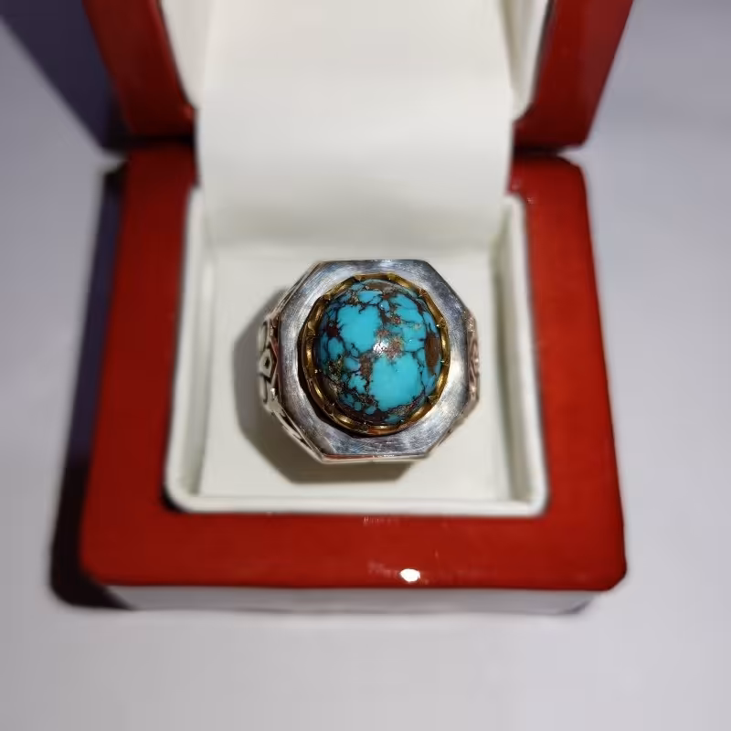 انگشتر فیروزه عمق 80 متر