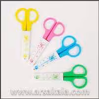 قیچی کاغذ درپوش دار کوچک