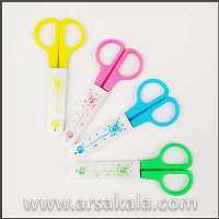 قیچی کاغذ درپوش دار کوچک