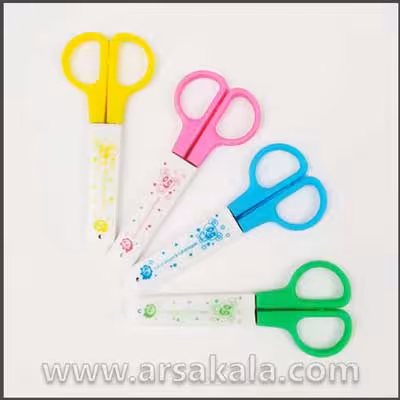 قیچی کاغذ درپوش دار کوچک