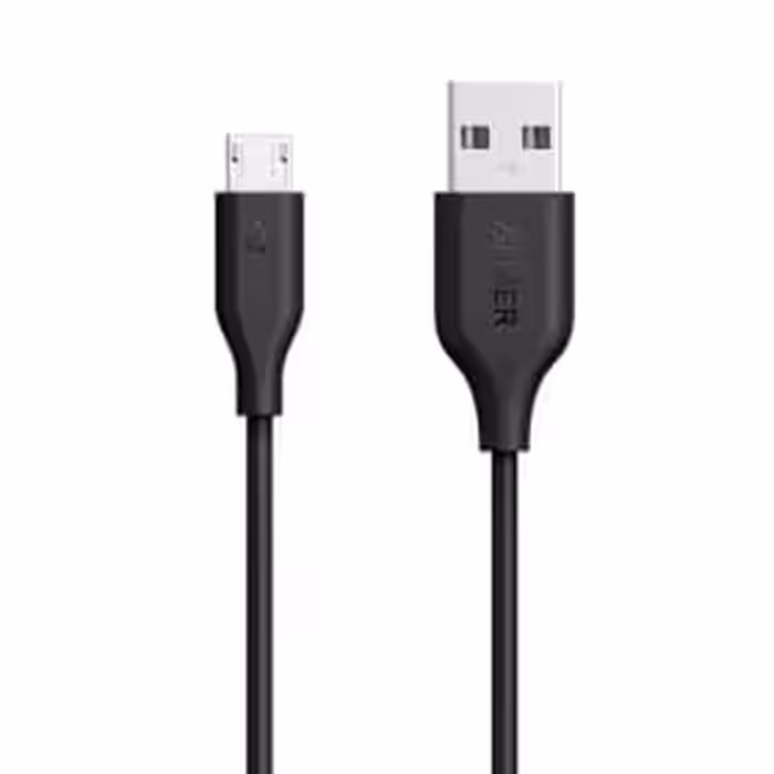 کابل تبدیل USB به MicroUSB انکر مدل Anker PowerLine Micro USB A8132 طول 0.9 متر