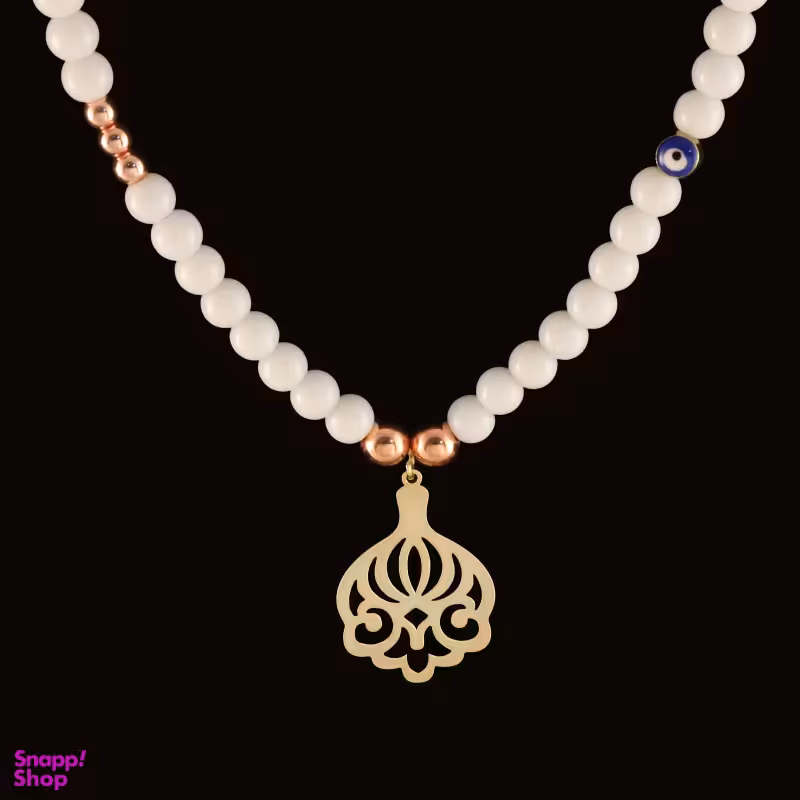 گردنبند طلا 18 عیار زنانه سانا گالری مدل اسلیمی کد D10276