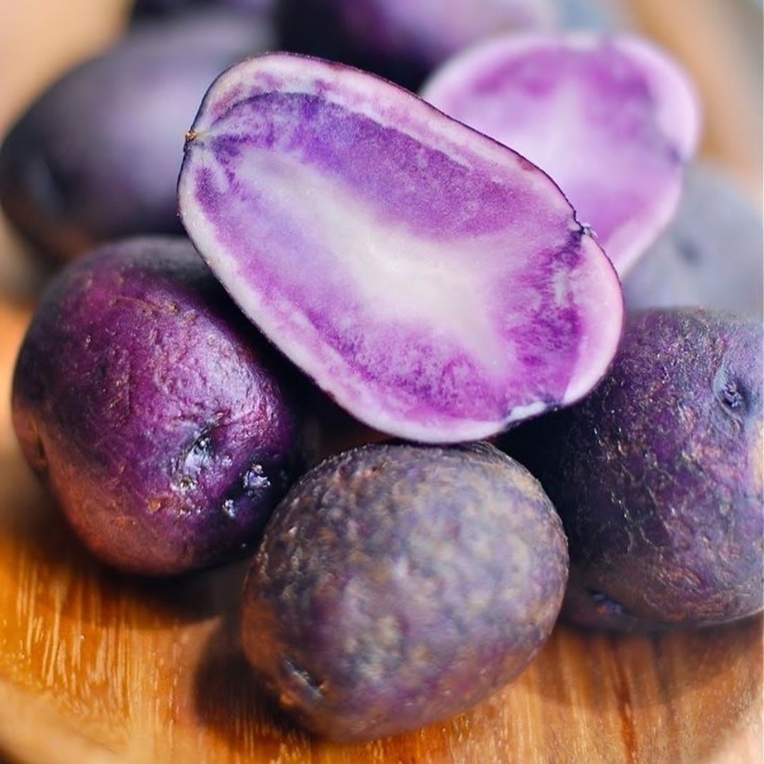 سیب زمینی بنفش یک کیلوگرم