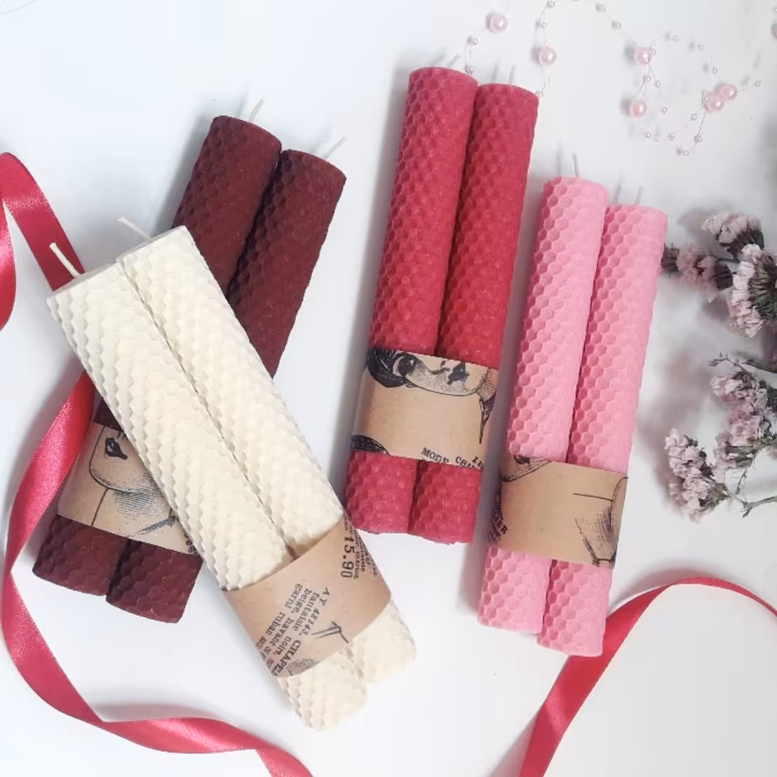 شمع موم عسل بیزوکس رنگی با خواص مفید