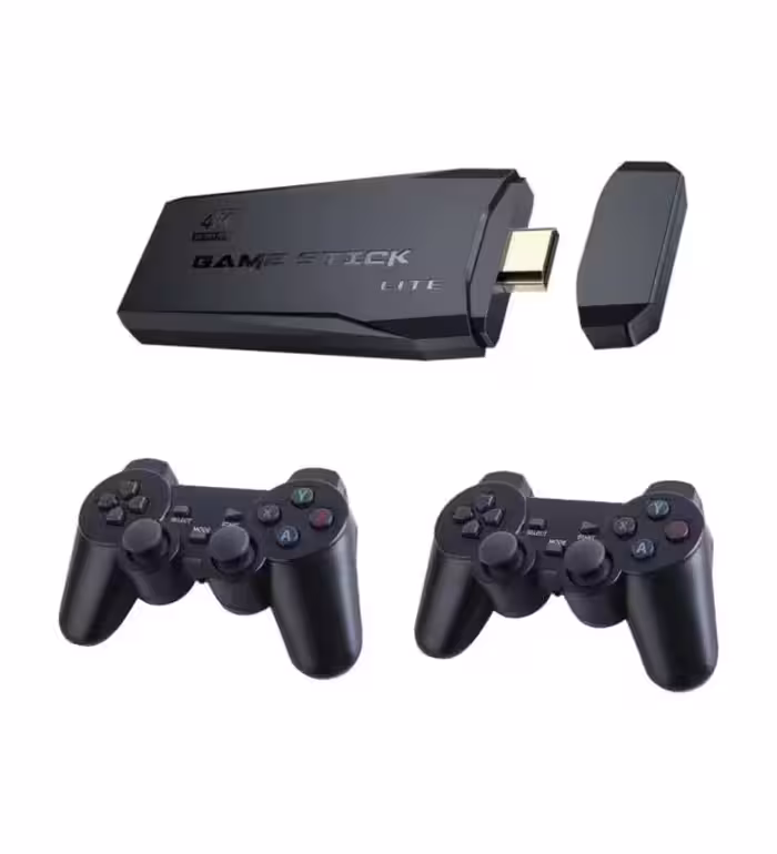 کنسول بازی بی‌سیم مدل 2.4G Wireless Controller Gamepad-4K Game Stick Lite