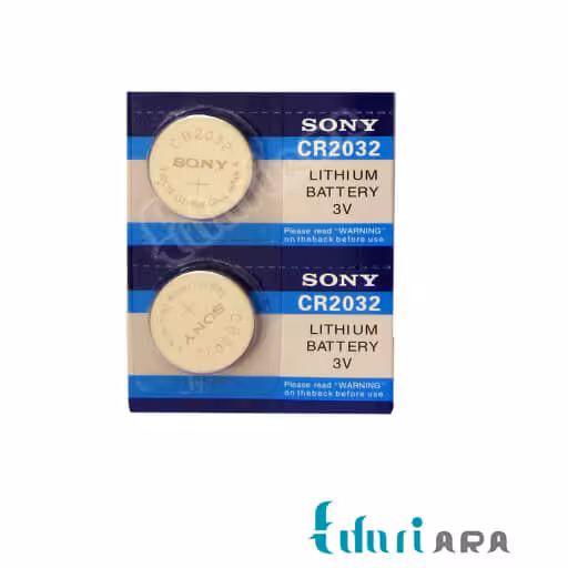 باتری سکه ای سونی مدل CR2032 بسته 2 عددی