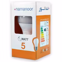 پک 3 عددی لامپ ال ای دی 5 وات حبابی نما نور ساخت ایران Namanor