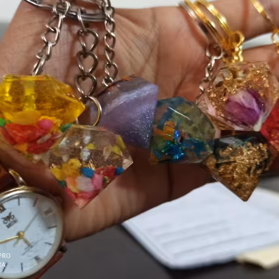 سرکلیدی طرح الماس رزینی