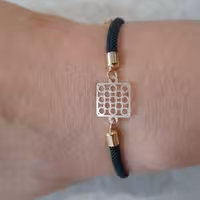 دستبند طلا 18 عیار بند آسانسوری 150سوت