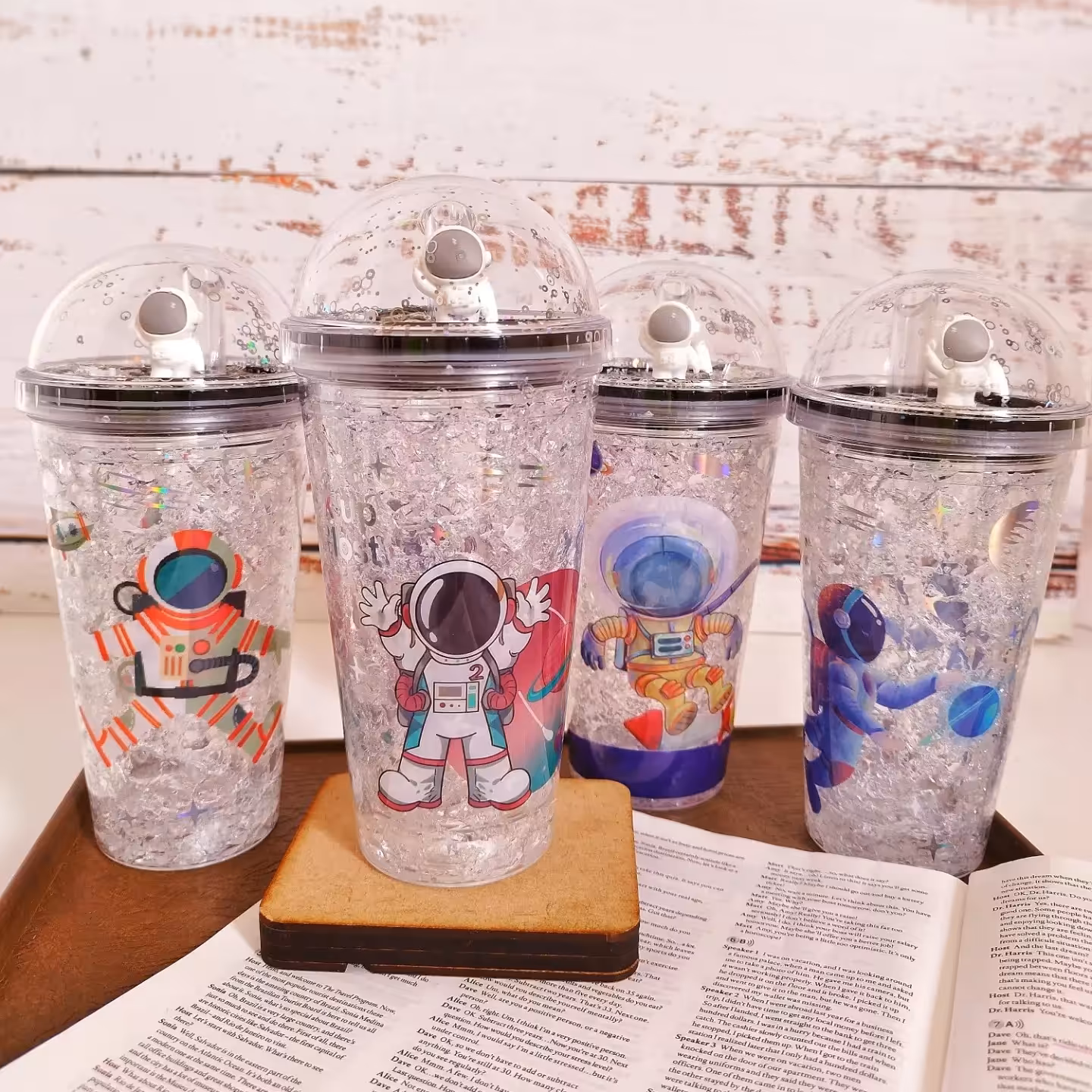 ماگ اسموتی دوجداره چراغدار