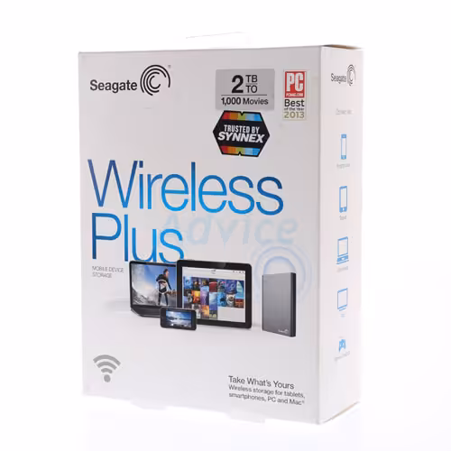 Seagate Wireless Plus Mobile External Hard Drive - 2TB