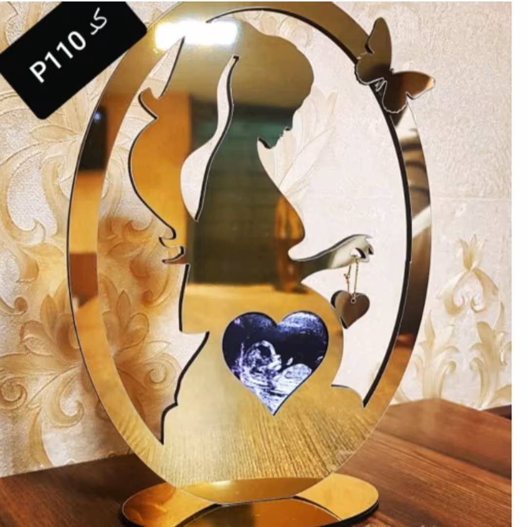 استند سونوگرافی،جنس مولتی استایل،دردورنگ طلایی و نقره ای، سایز 30 سانت