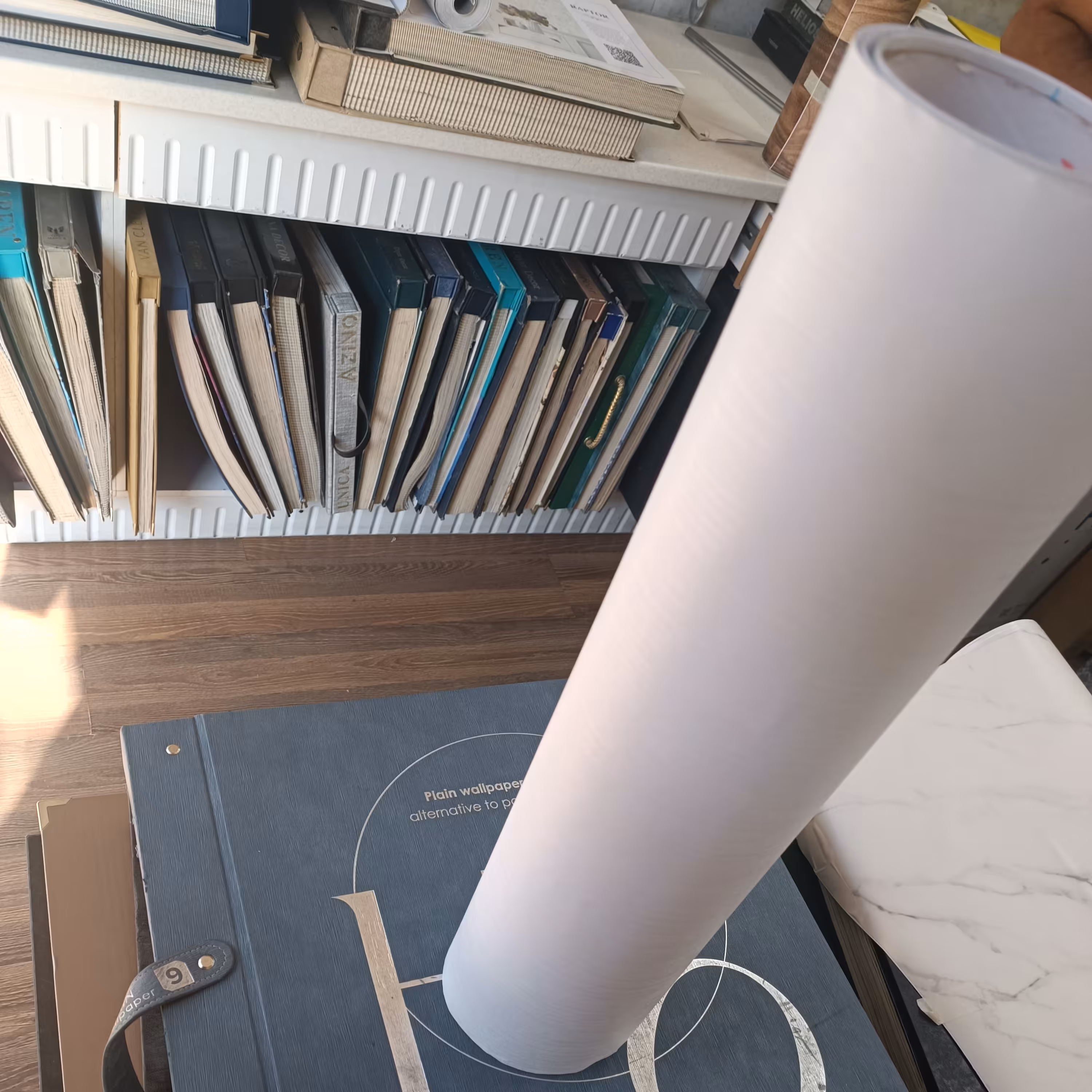  برچسب کابینت سفید مات عرض 60  بسیار ضخیم تایوانی