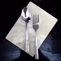 قاشق و چنگال طرح 3