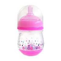 شیشه شیر کوچک صورتی طرح دارThe First Years کد6030