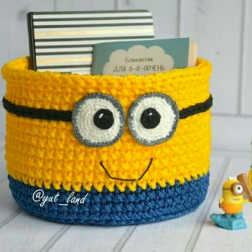 جامدادی و نظم دهنده وسایل تریکویی مدل مینیون