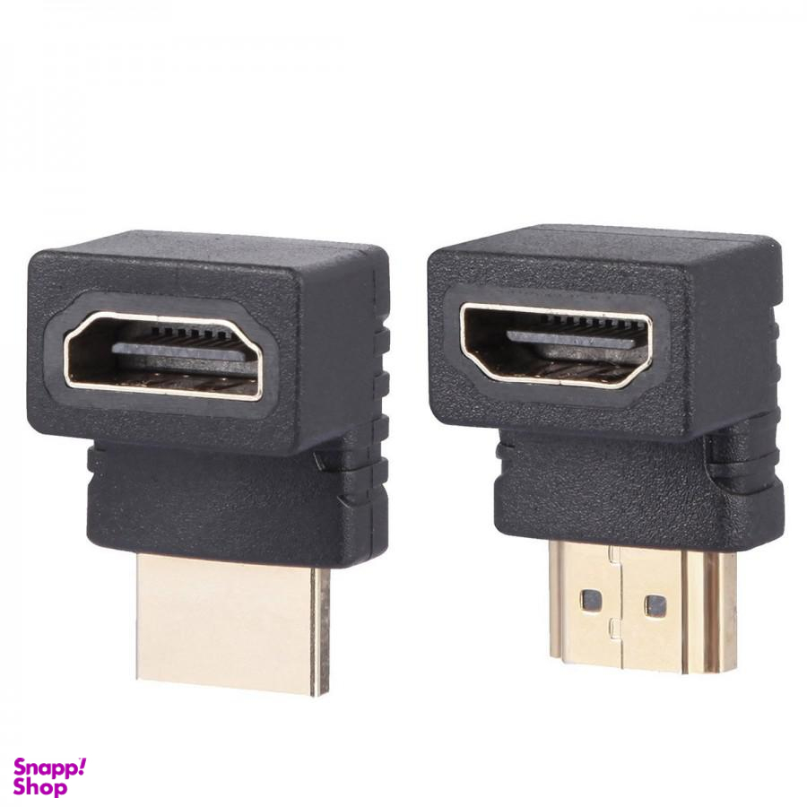 مبدل نری به مادگی HDMI با زاویه 90 درجه مدل L شکل