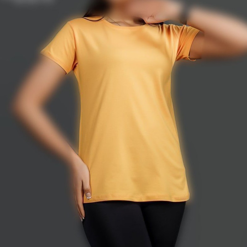 تیشرت زنانه ساده، راحتی و شیک پوشی در یک بسته