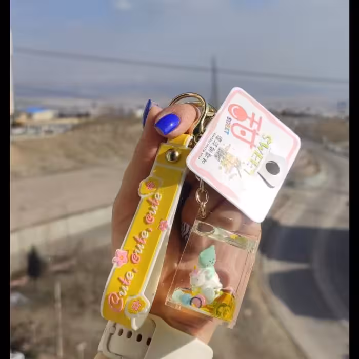 جاسویچی آکواریومی مدل پاکت خرس سوار تک شاخ 