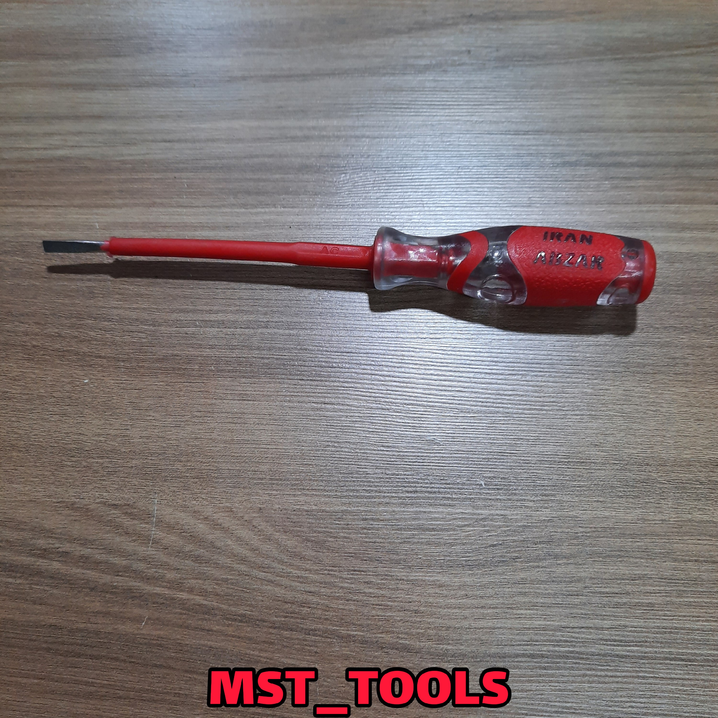 فاز متر بزرگ قرمز ایران ابزار پیچ گوشتی 