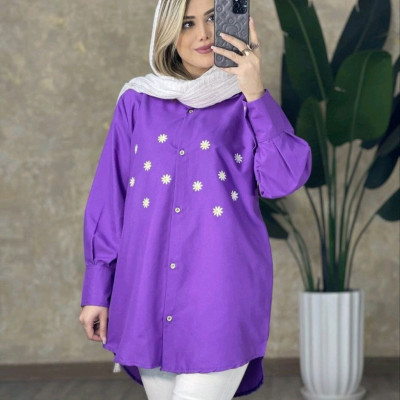 مانتو اسپرت زنانه داکرون مدل بابونه618