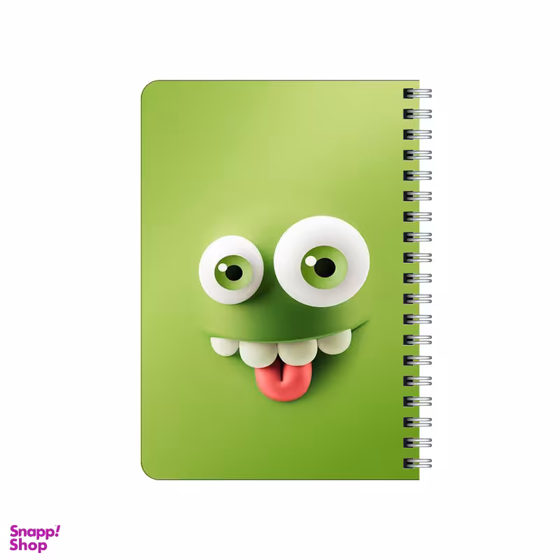 دفترچه یادداشت بامبیلیپ مدل چوبی طرح دیو زبون دراز کد 0793232