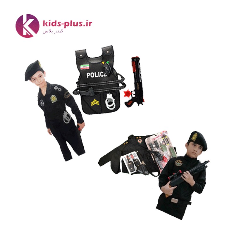 لباس پلیس همراه پک