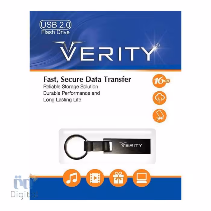 فلش مموری وریتی مدل V814 ظرفیت 16 گیگابایت