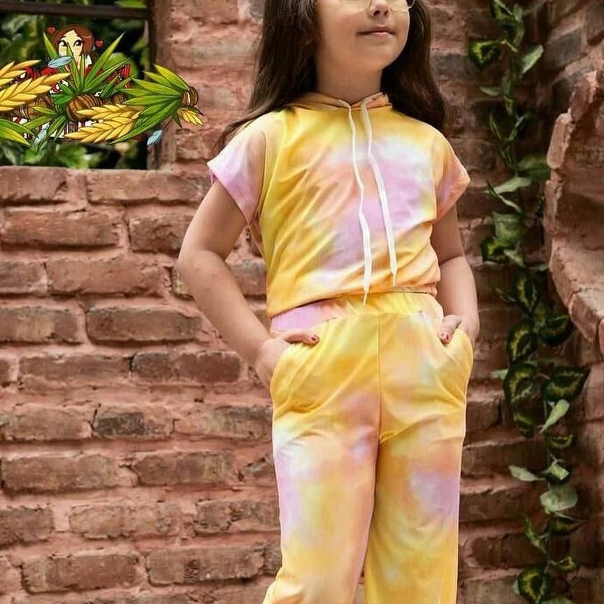 هودی شلوار ابرنگی