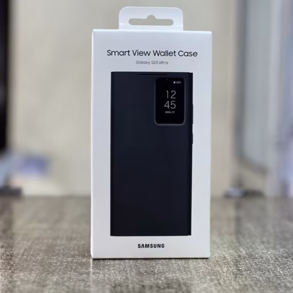 کیف هوشمند سامسونگ مدل Smart View Wallet Case مناسب برای گوشی Galaxy S23 Ultra