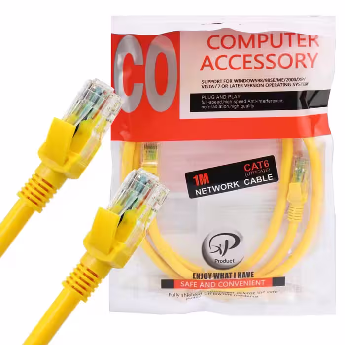 کابل شبکه Cat6 برند XP-Product به طول 1 متر