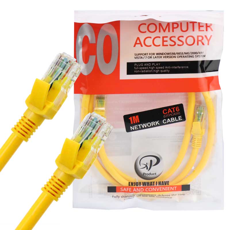 کابل شبکه Cat6 برند XP-Product به طول 1 متر