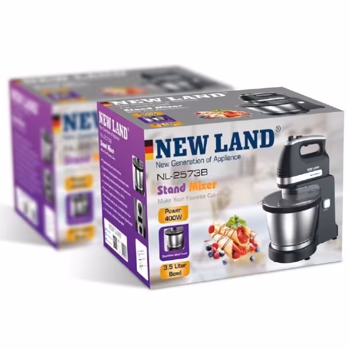 همزن کاسه دار 3/5 لیتری نیولند NEWLAND مدل NL-2573B

