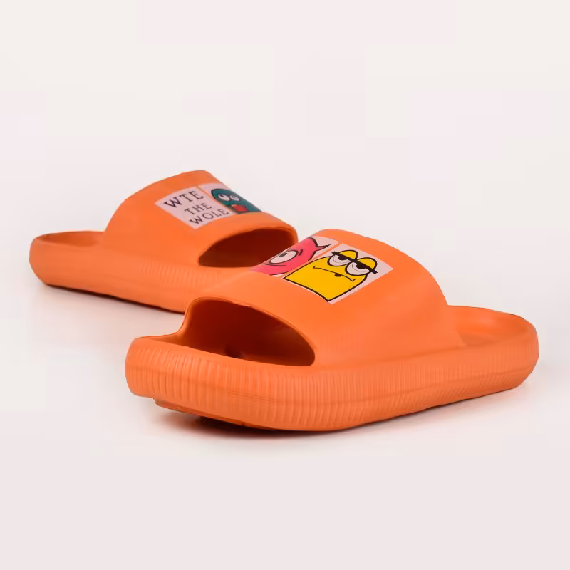 دمپایی زنانه پایون  کد 2682  نارنجی  