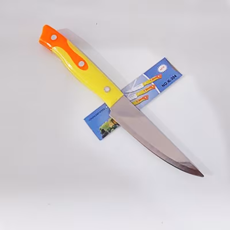 کارد دسته زرد ونارنجی