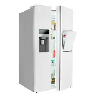 یخچال و فریزر ساید بای ساید اسنوا سری هایپر 32 فوت مدل  SN8-2032GW  رنگ سفید متالیک با ارسال رایگان 