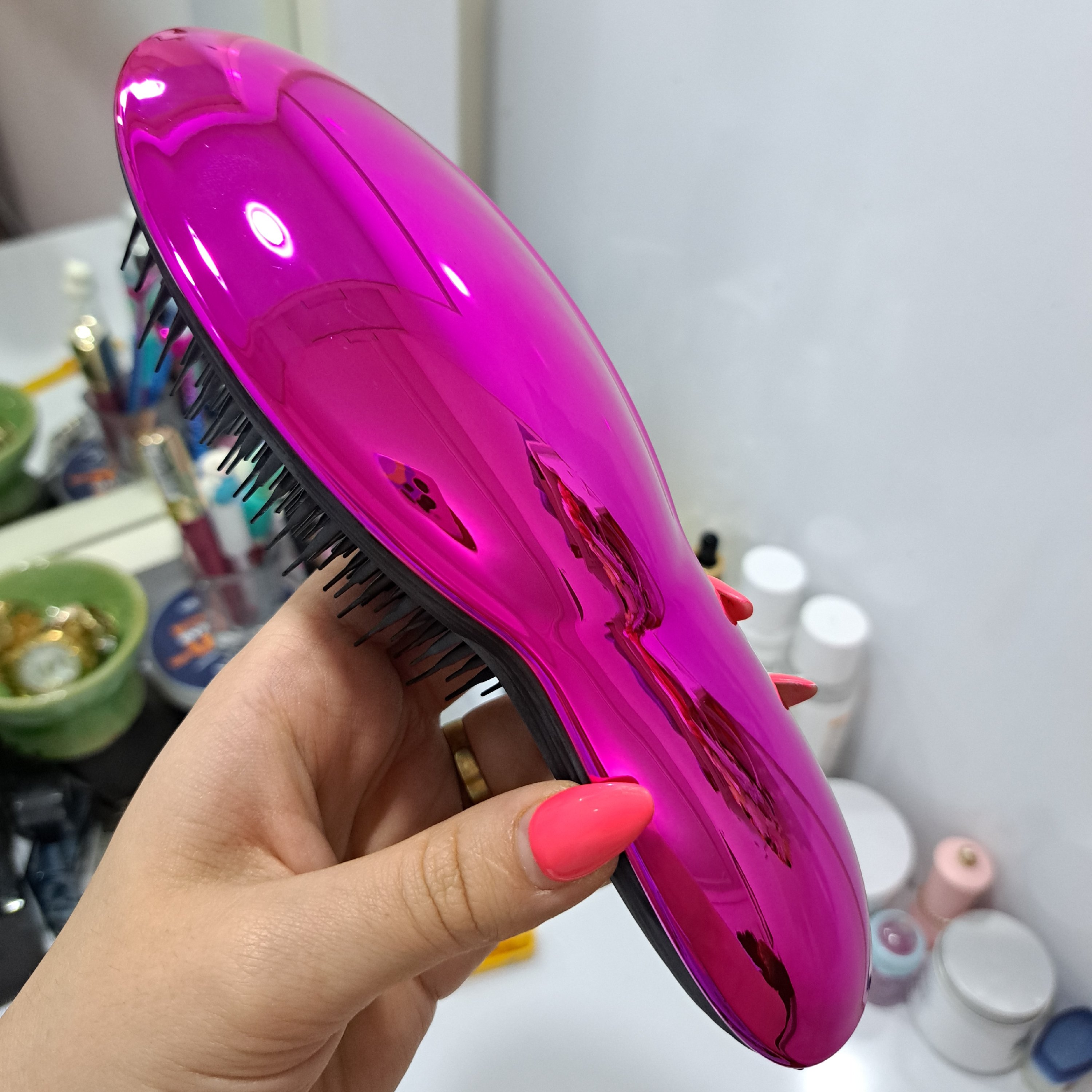 برس و شانه موی گره باز کن نشکن آینه ای