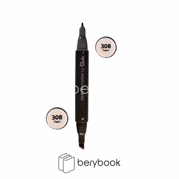 quilo / کوییلو / ماژیک راندو دو سر / کد 308