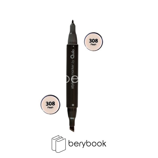 quilo / کوییلو / ماژیک راندو دو سر / کد 308